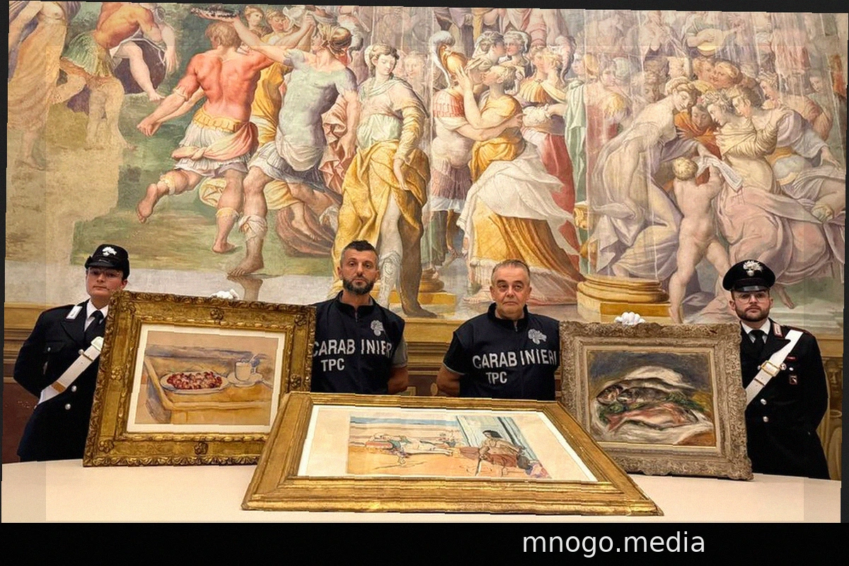 Matisse, Renoir, and Cézanne Paintings Stolen from Italian Museums Reappear