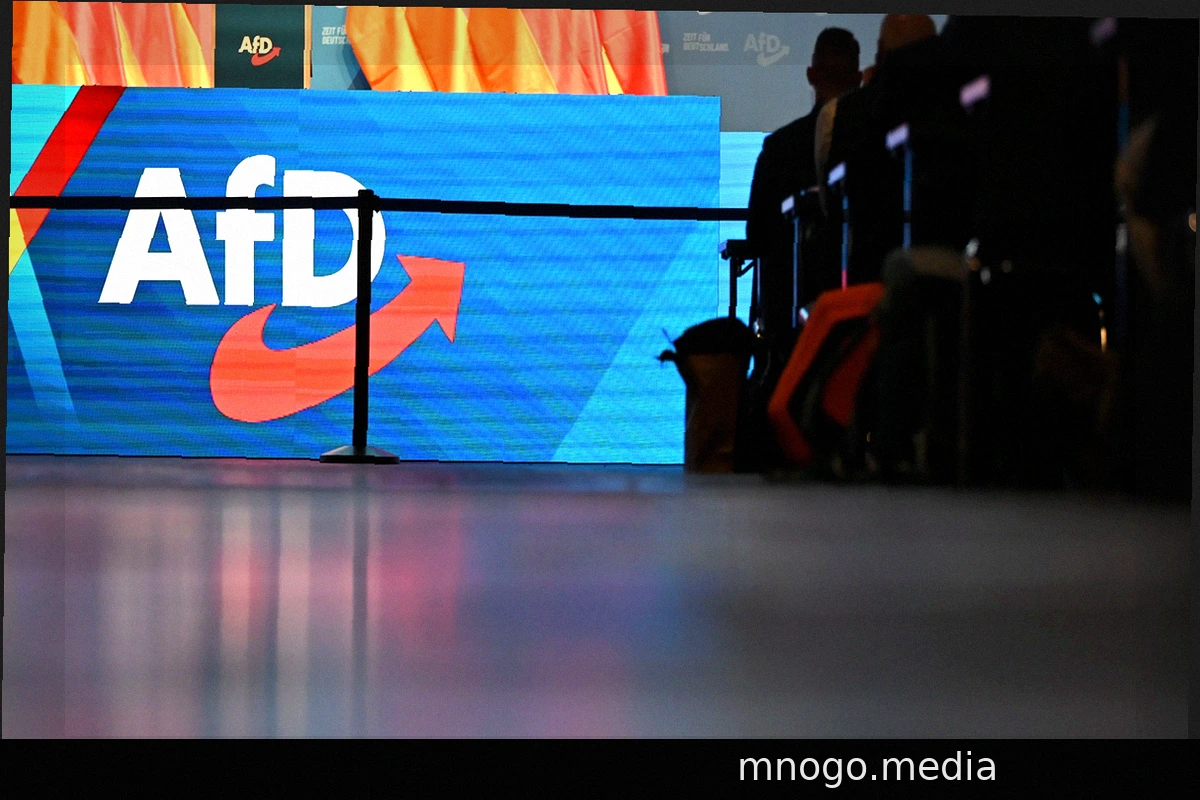 AfD Takes Eight-Point Lead Over Union in "Sonntagstrend" Poll