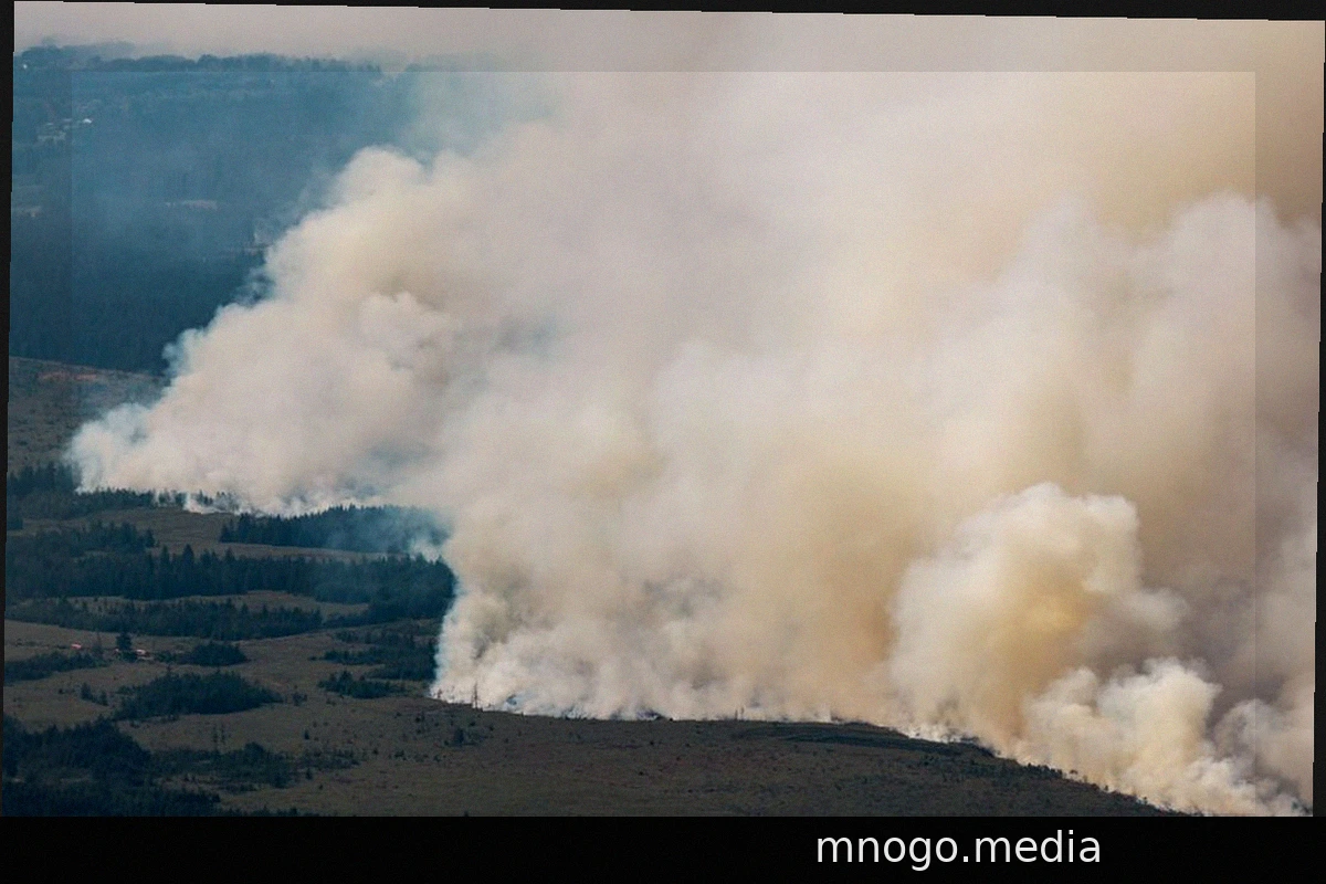 Monschau: 17 Houses Evacuated Due to Forest Fire in High Fens