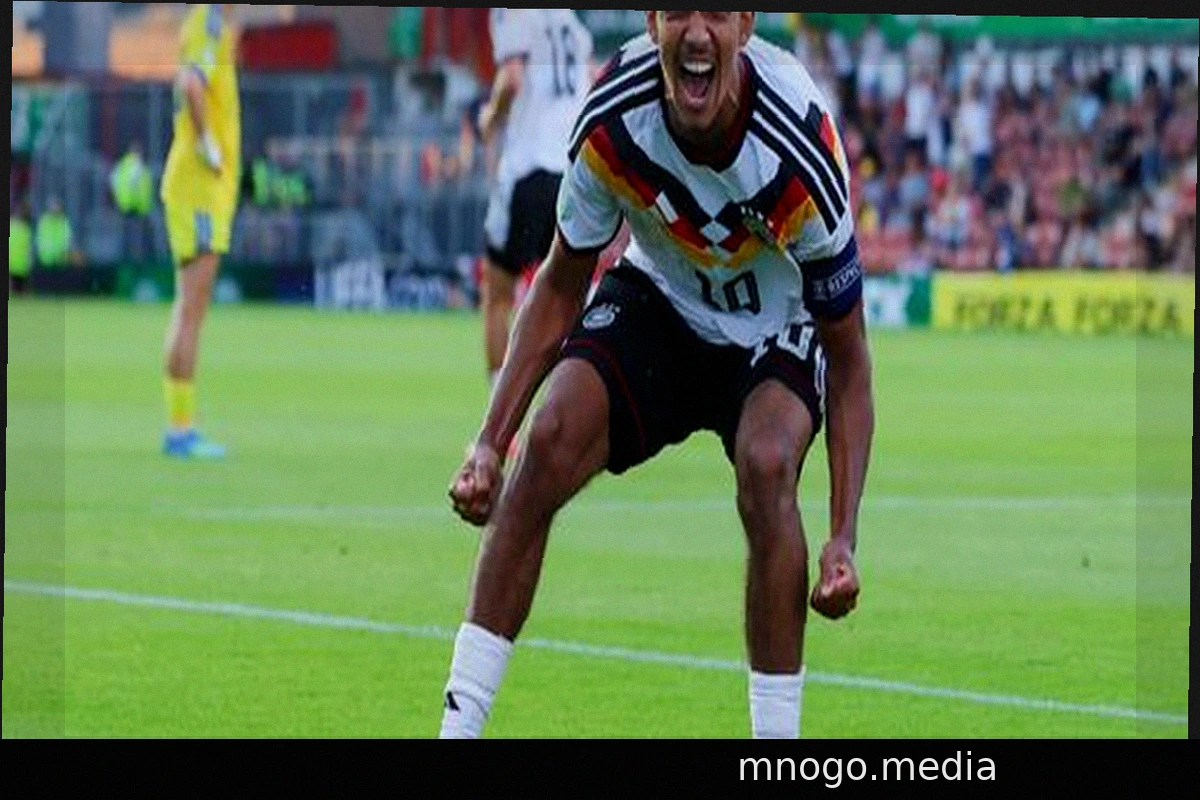 U19-EM: DFB-Elf Defeats Ukraine Thanks to Francis Onyeka – Now Final Against Spain