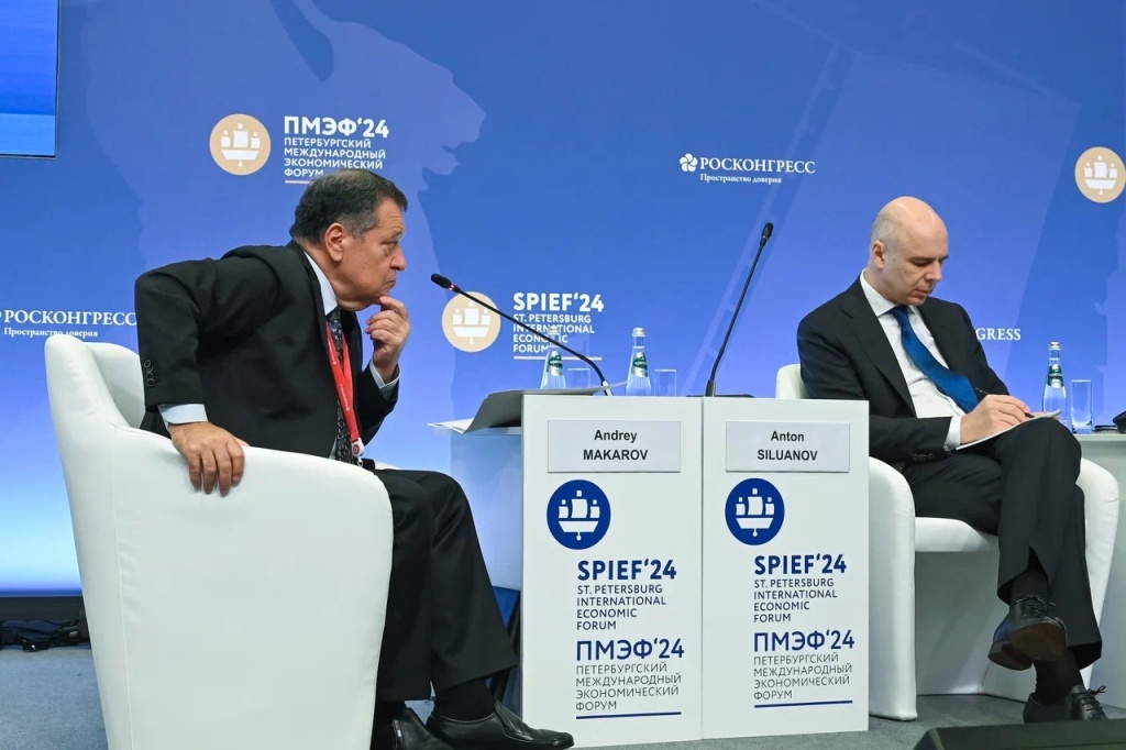 Preview SPIEF Becomes Platform for Economic Doubts: Makarov Sharp, Siluanov Quiet