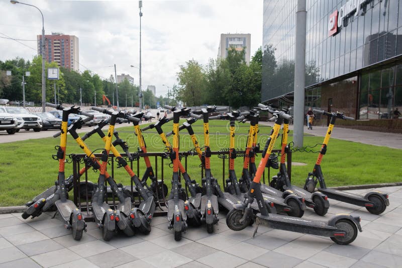 Preview Electric Scooters Arrive in Moscow Kicksharing