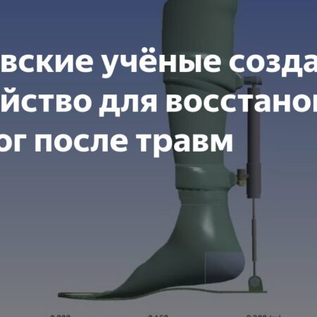 Rostov Scientists Create Device Preventing Leg Amputation