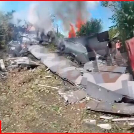 Testing Drone Crashes onto Private House in Kazan