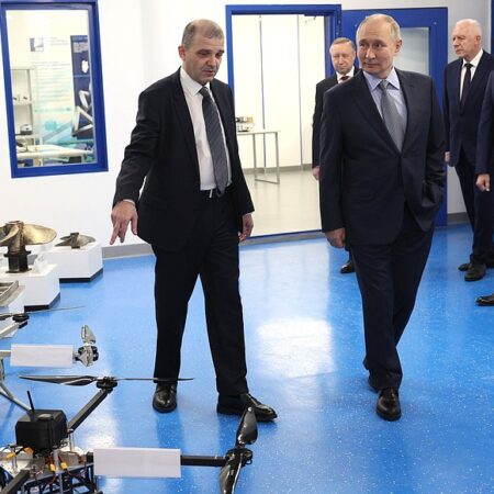 President Putin Visits «Korabelka» Scientific and Production Complex