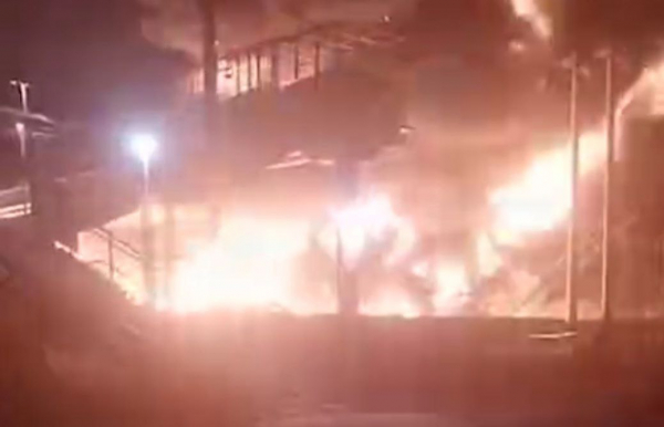 Preview В Ростовской области обломки дрона повредили контактную сеть железной дороги