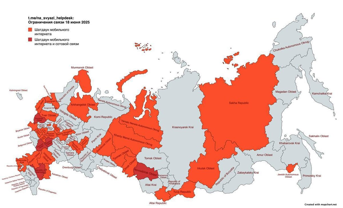Preview Mobile Internet Restrictions Impact Small Businesses in Russian Regions