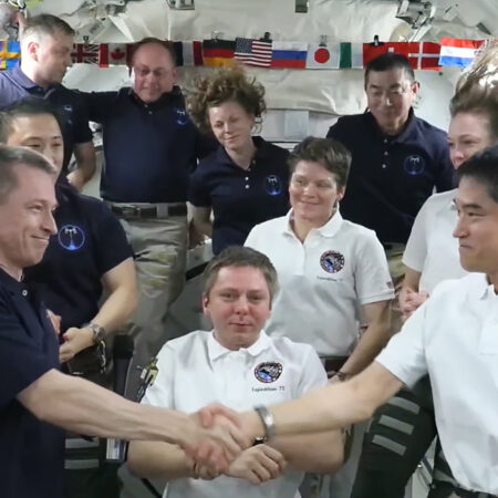 Russian Cosmonaut Sergei Ryzhikov Takes Command of ISS