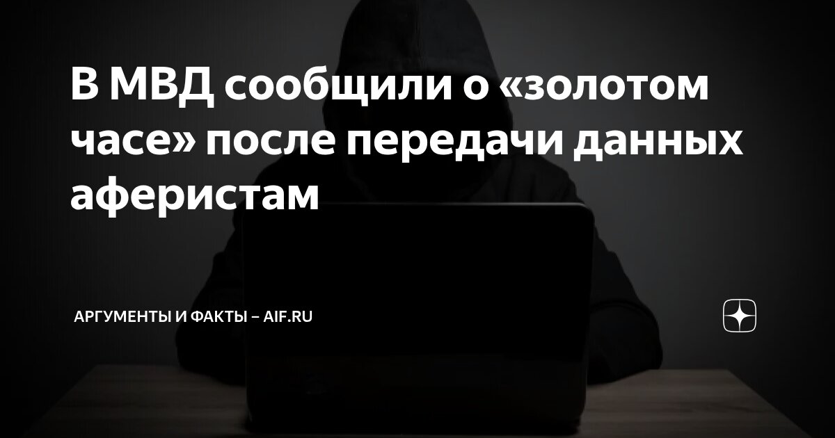Preview Как минимизировать ущерб после мошенничества: советы МВД и «золотой час»