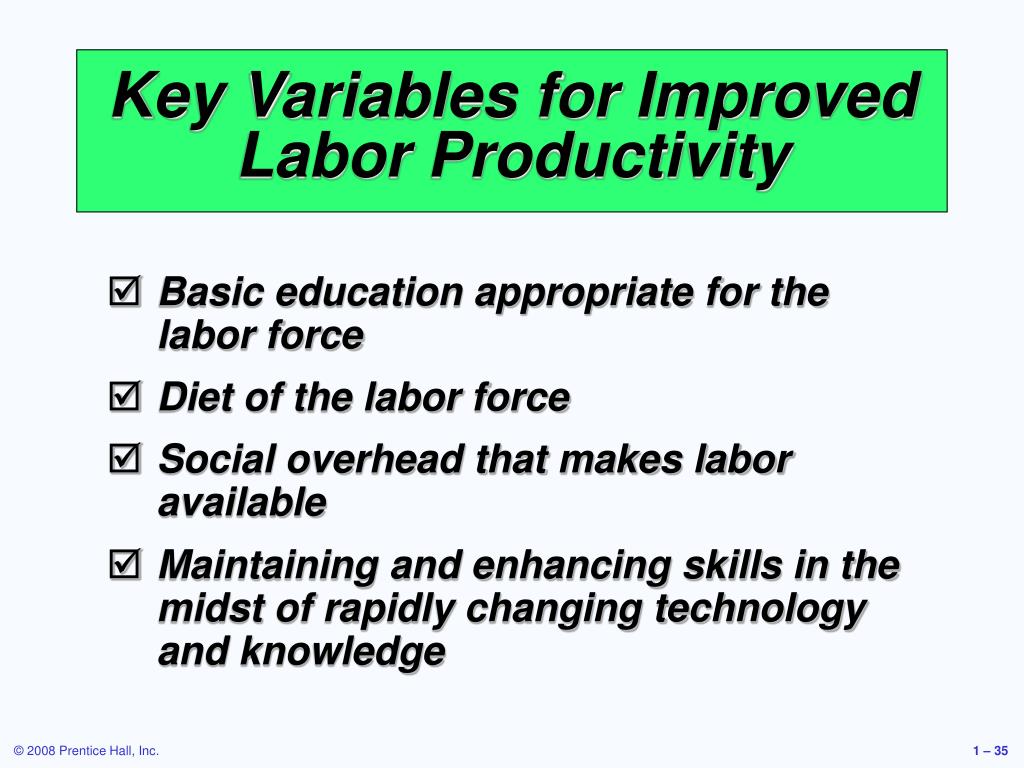 Preview Key Problems and Solutions for Boosting Labor Productivity in Russia