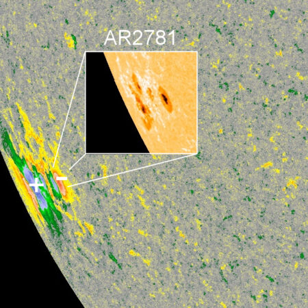 Solar Activity: Sunspot Regions Emerge Toward Earth