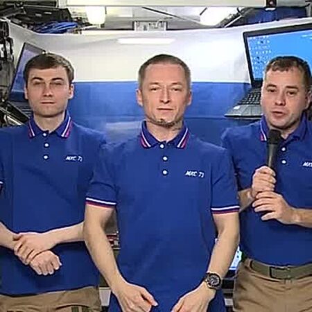 Cosmonauts from the ISS Congratulate Winners of the International AI Olympiad