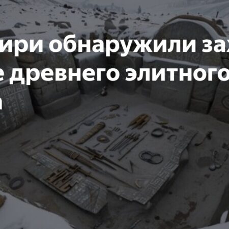 Уникальная могила скифского воина найдена в Сибири