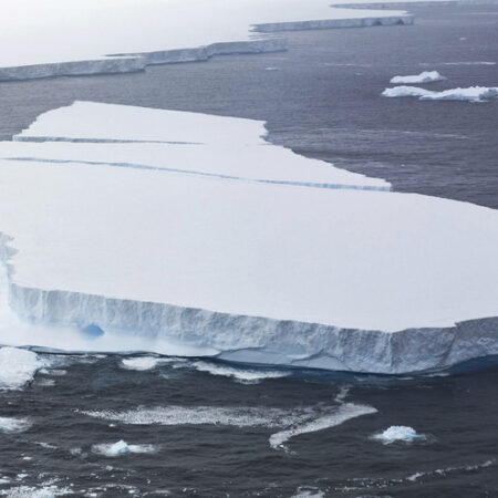 Крупнейший Айсберг А23а Уменьшился На Треть