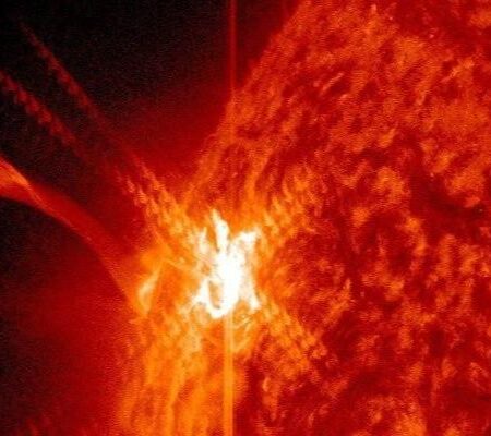 Powerful M-Class Solar Flare Detected