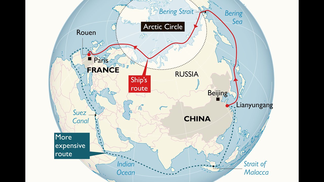 Preview China Turns to Arctic Shipping as Poland Closes European Rail Route