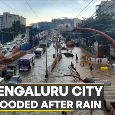 Makhachkala Streets Submerged After Torrential Rains