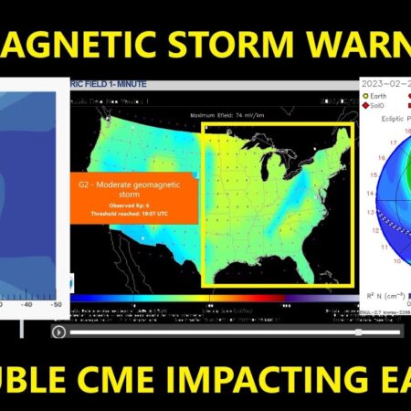Four-Day Geomagnetic Storm on Earth Concludes