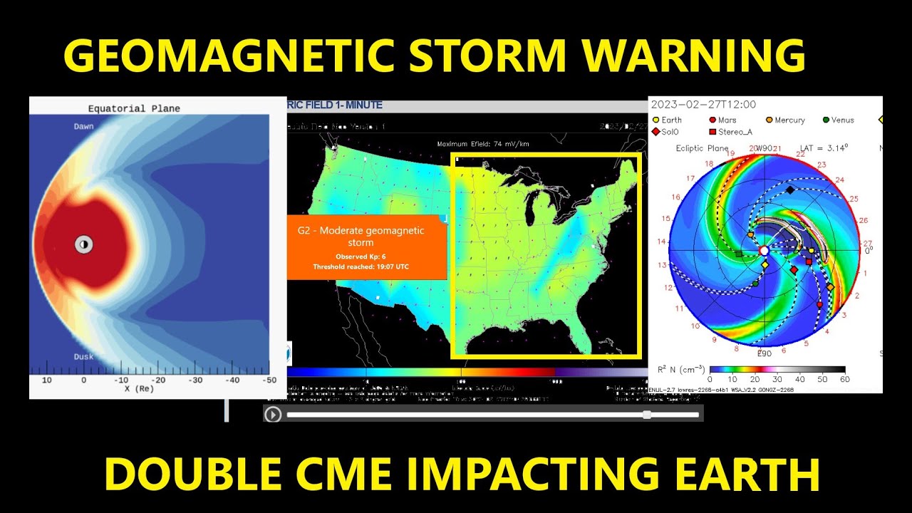 Preview Four-Day Geomagnetic Storm on Earth Concludes