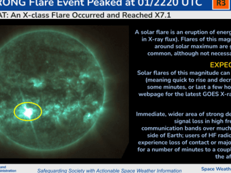 Powerful M1.5 Solar Flare Ejects Plasma Directly at Earth