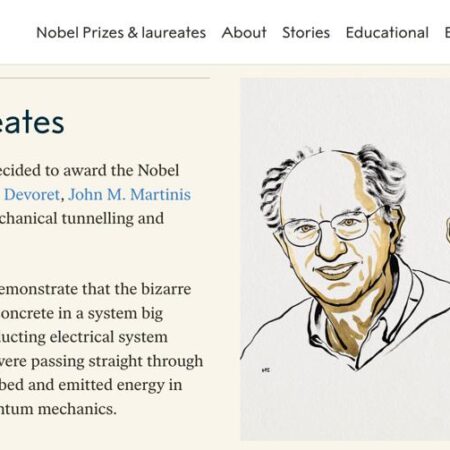 Нобелевскую премию по физике присудили за достижения в квантовой механике
