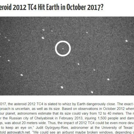 Astronomer Reveals True Frequency of Large Meteorite Impacts on Earth