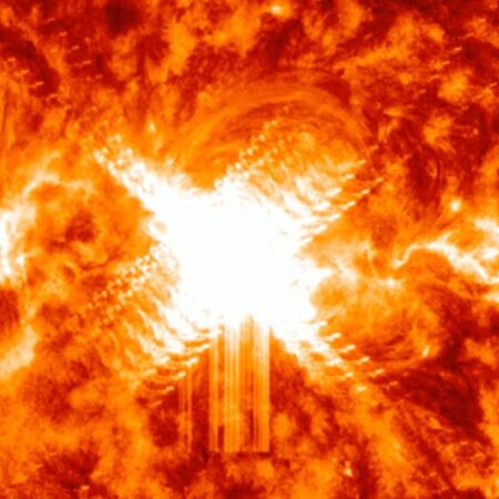 Powerful M2.0 Class Solar Flare Erupts
