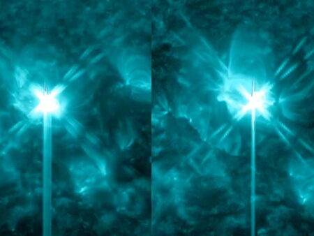 Sun Erupts with Trio of Powerful M-Class Solar Flares