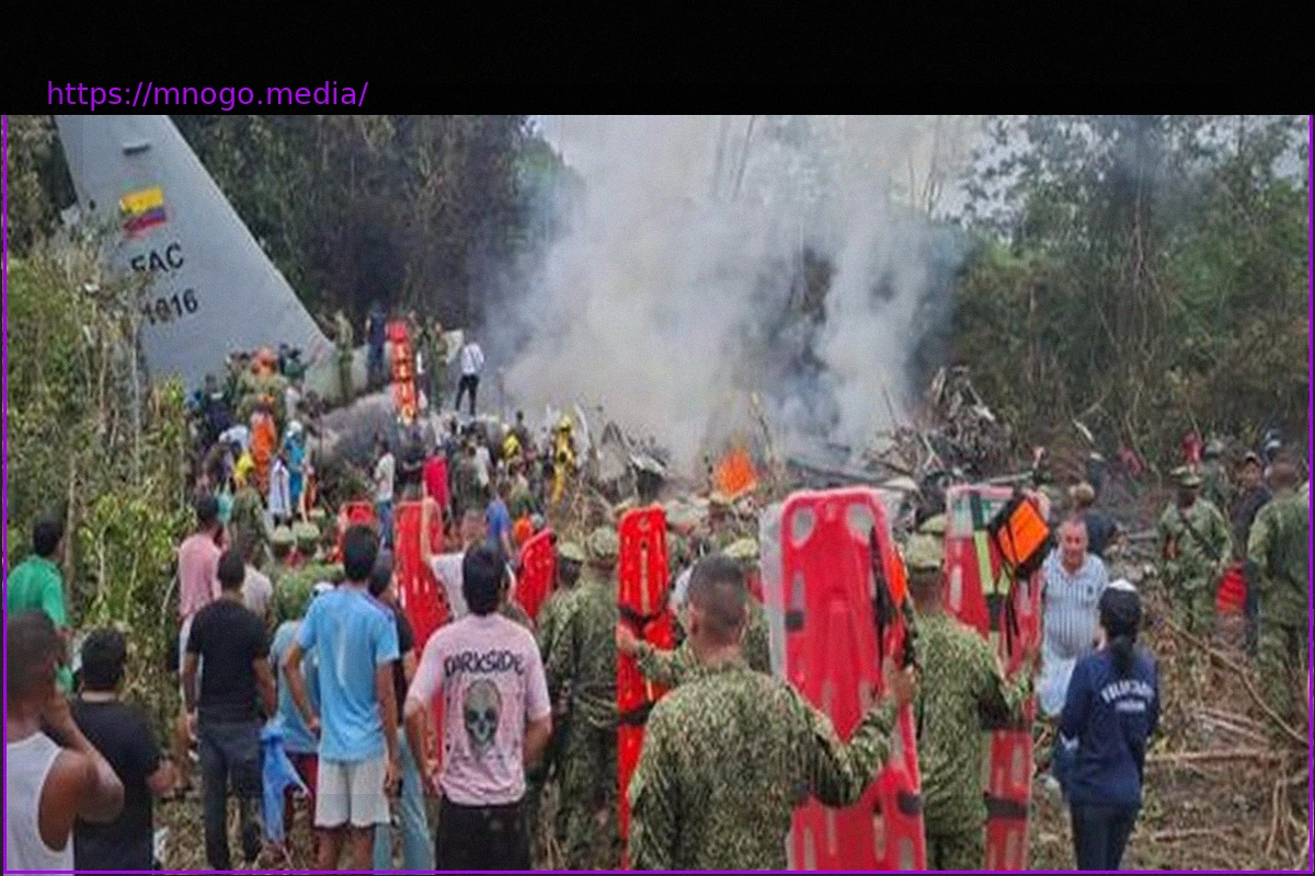 Preview Fatal Military Plane Crash in Southern Colombia