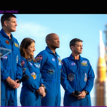 Artemis 2 Astronauts Head to Florida for Historic Moon Mission Launch