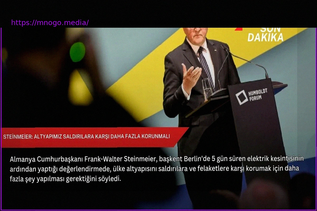 Preview Germany: Steinmeier Expresses Criticism Towards USA; Berlin Sees Police Raid; EU and Australia Seal Free Trade Agreement