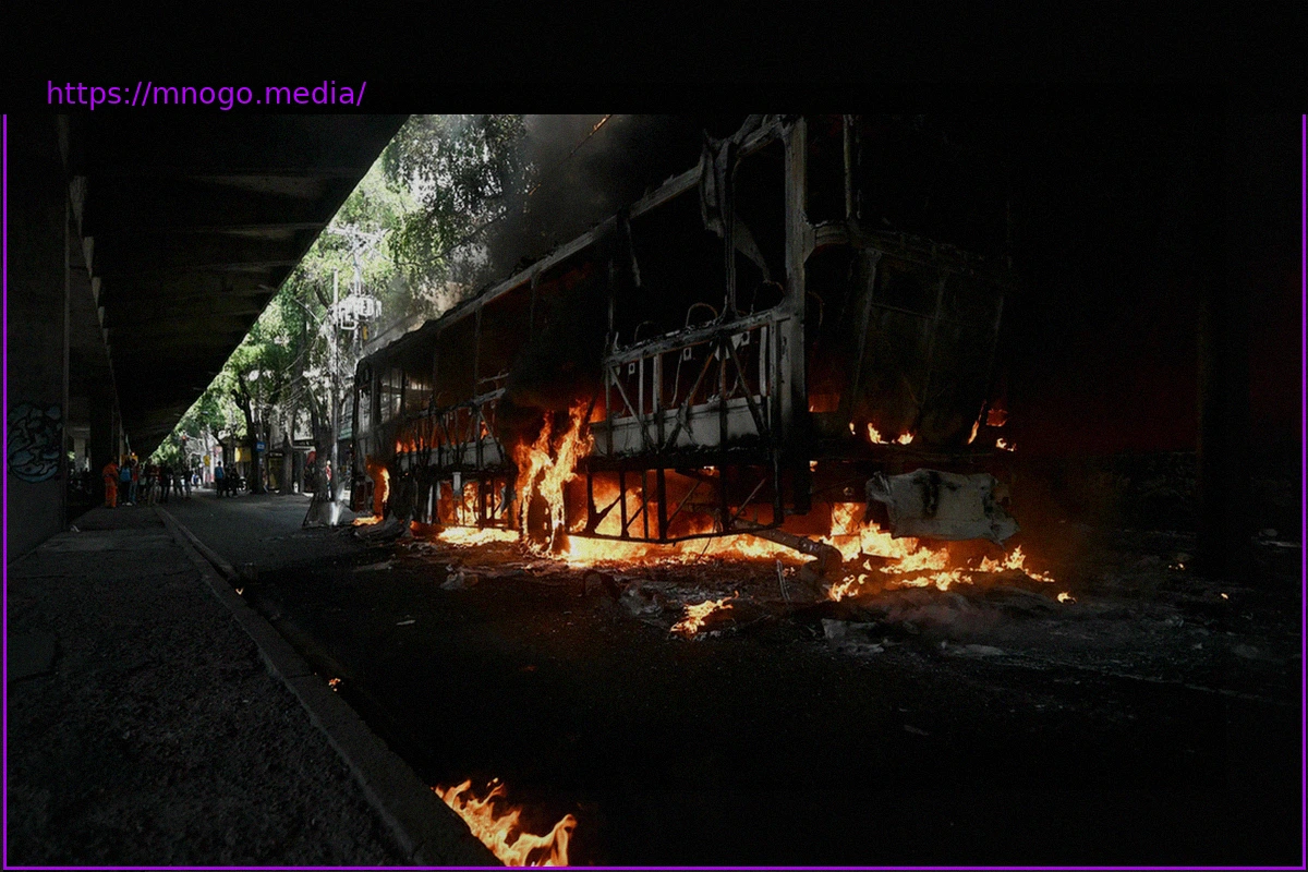 Preview Eight Dead in Rio de Janeiro: Gangs Ignite Bus After Drug Lord Killed