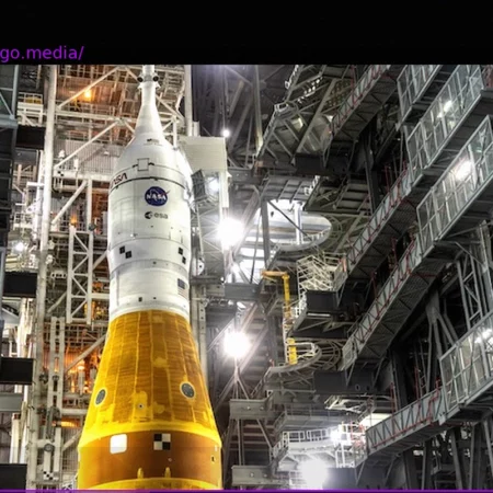 NASA’s SLS Rocket Rolls Back to Launch Pad, Setting Stage for Artemis II Crewed Moon Mission in April
