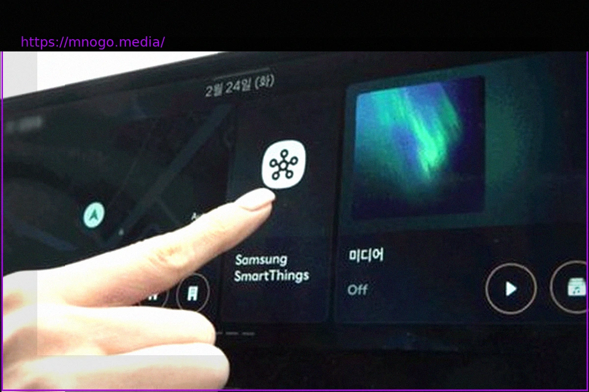 Preview Samsung Powers Smart Home Control Directly from Hyundai & Kia Car Dashboards