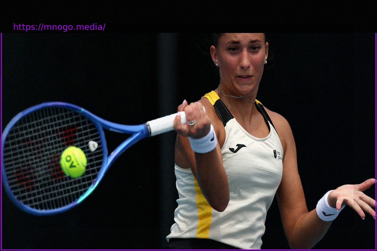 Preview Tennisstar Panna Udvardy unter Schock: Drohungen mit Waffen-Foto gegen sie und ihre Familie