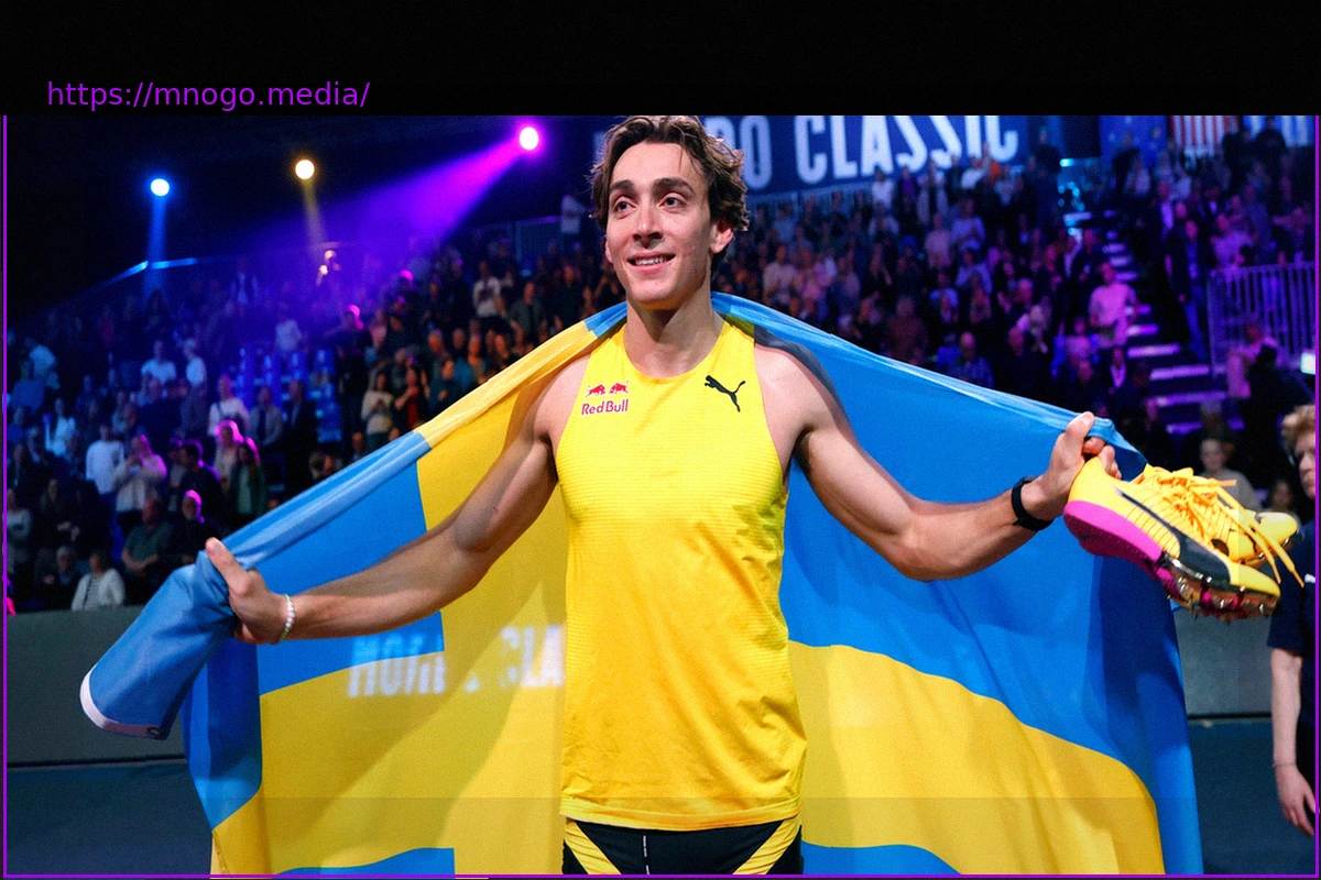 Preview Armand Duplantis Breaks Pole Vault World Record Again with 6.31 Meters