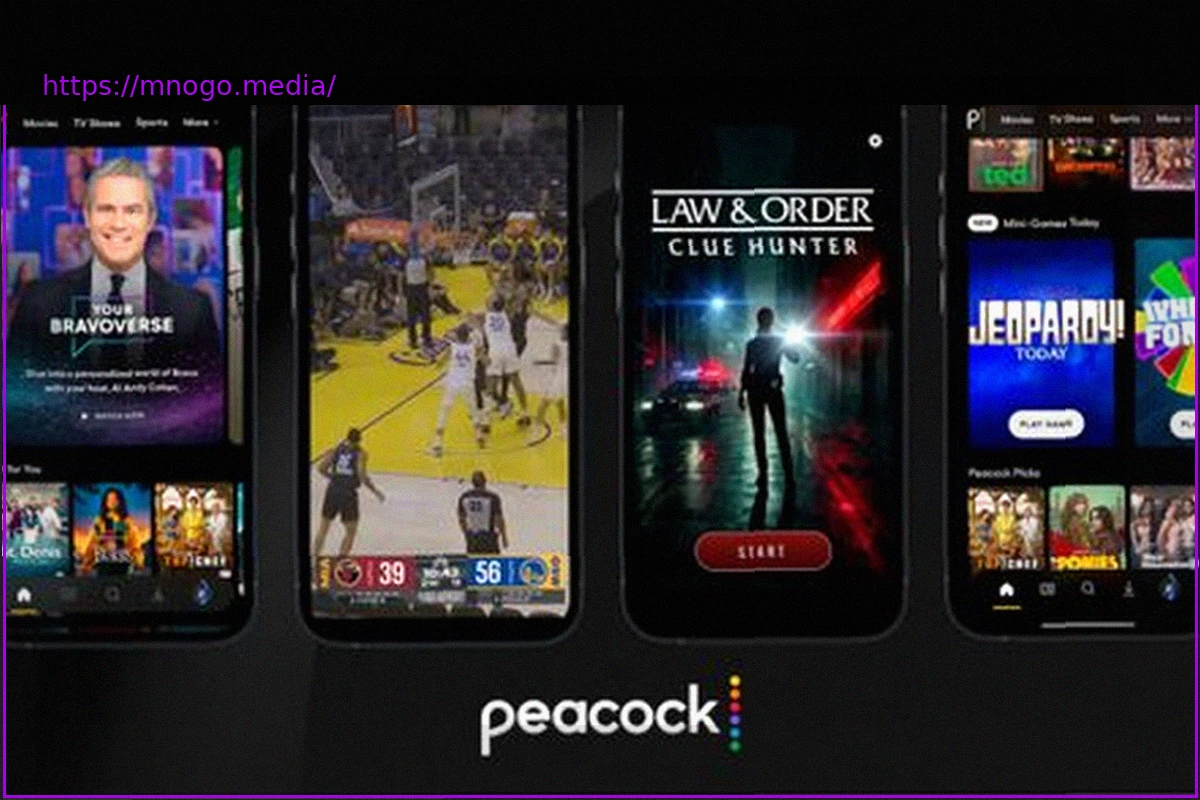 Preview Peacock Enhances Mobile App with AI-Powered Features, Vertical NBA Videos, and In-App Jeopardy Trivia