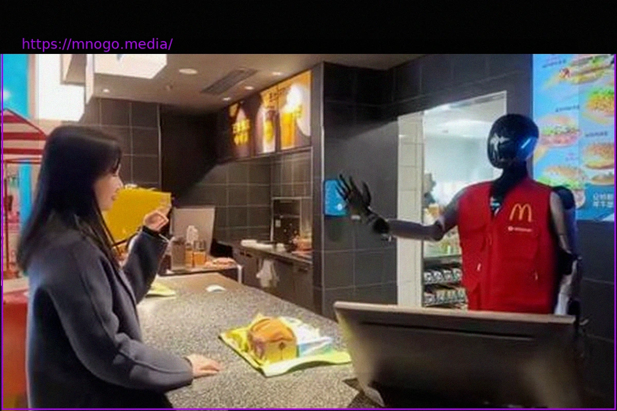Preview McDonald’s Шанхай Тестирует Человекоподобных Роботов: Автоматизация на Передовой