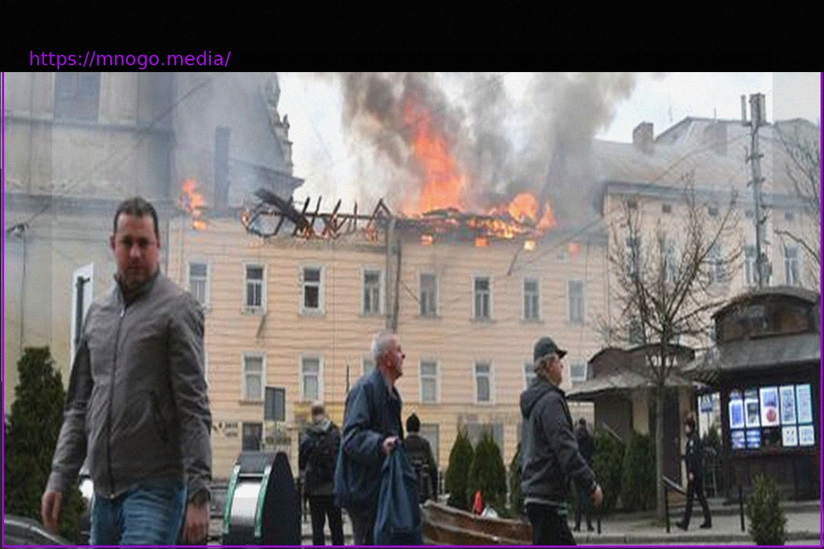 Preview Ukraine: Lviv Suffers Casualties, Historic Center Damaged in Russian Drone Attacks