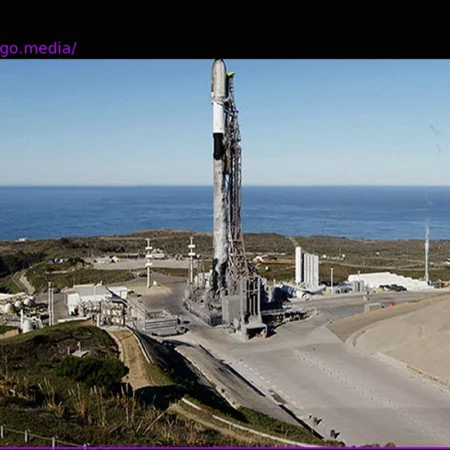 SpaceX Prepares for West Coast Starlink Satellite Launch