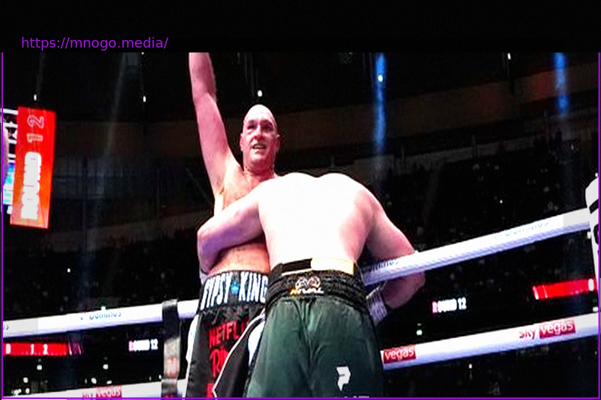 Preview Tyson Fury Celebrates Undisputed Comeback Victory After 476 Days