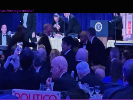 Trump’s Secret Service Escort from Correspondents’ Dinner Stage