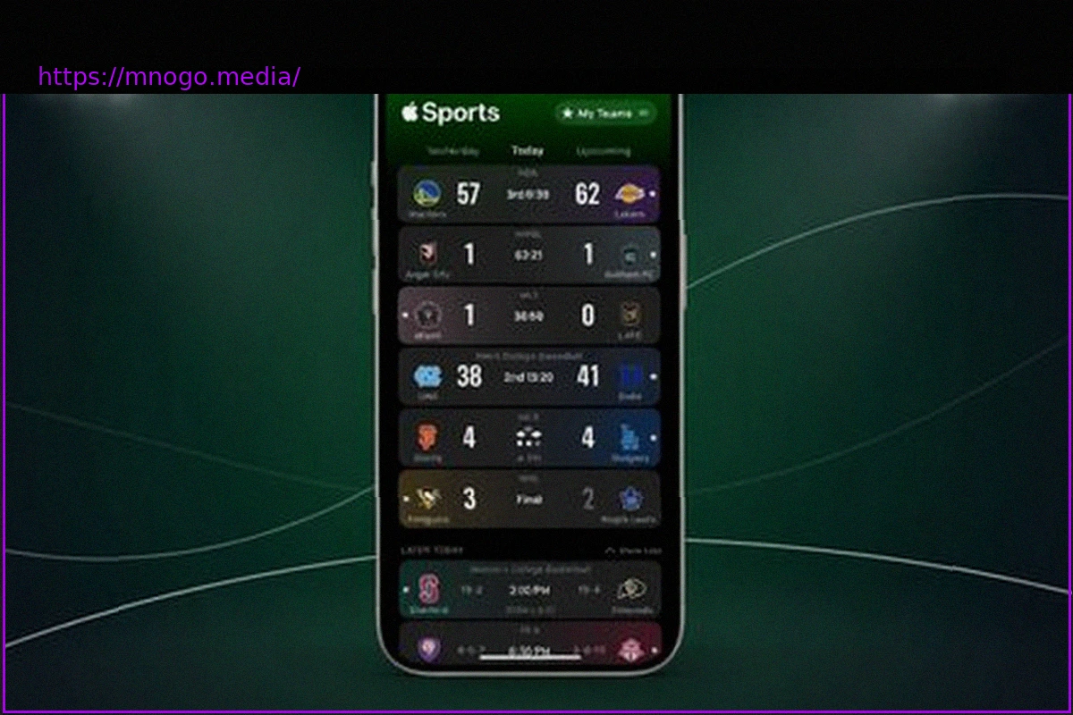 Preview Apple Sports Introduces World Cup Tracking for iPhone Users