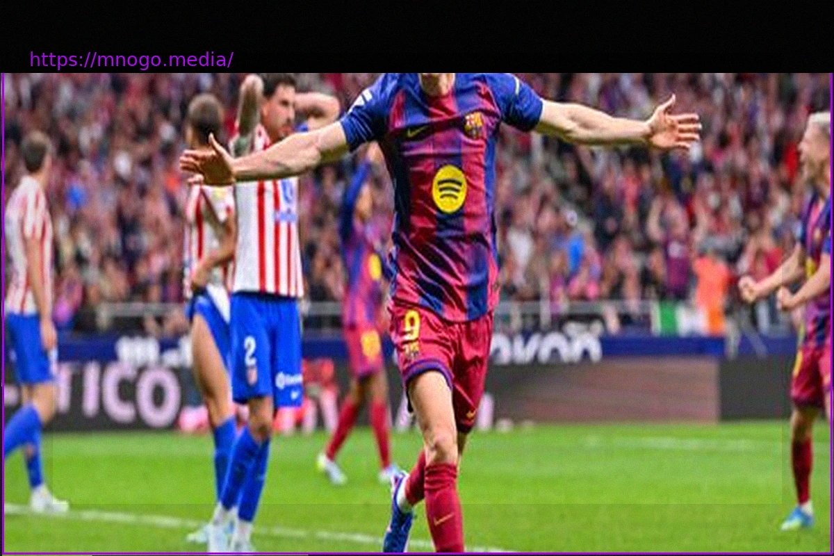Preview Robert Lewandowski Propels FC Barcelona Towards Championship as Real Madrid Stumbles