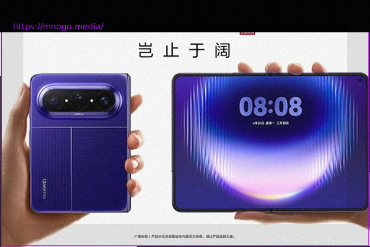 Preview Huawei Pura X Max: A Wide Foldable That Outshines the Rumored iPhone Fold