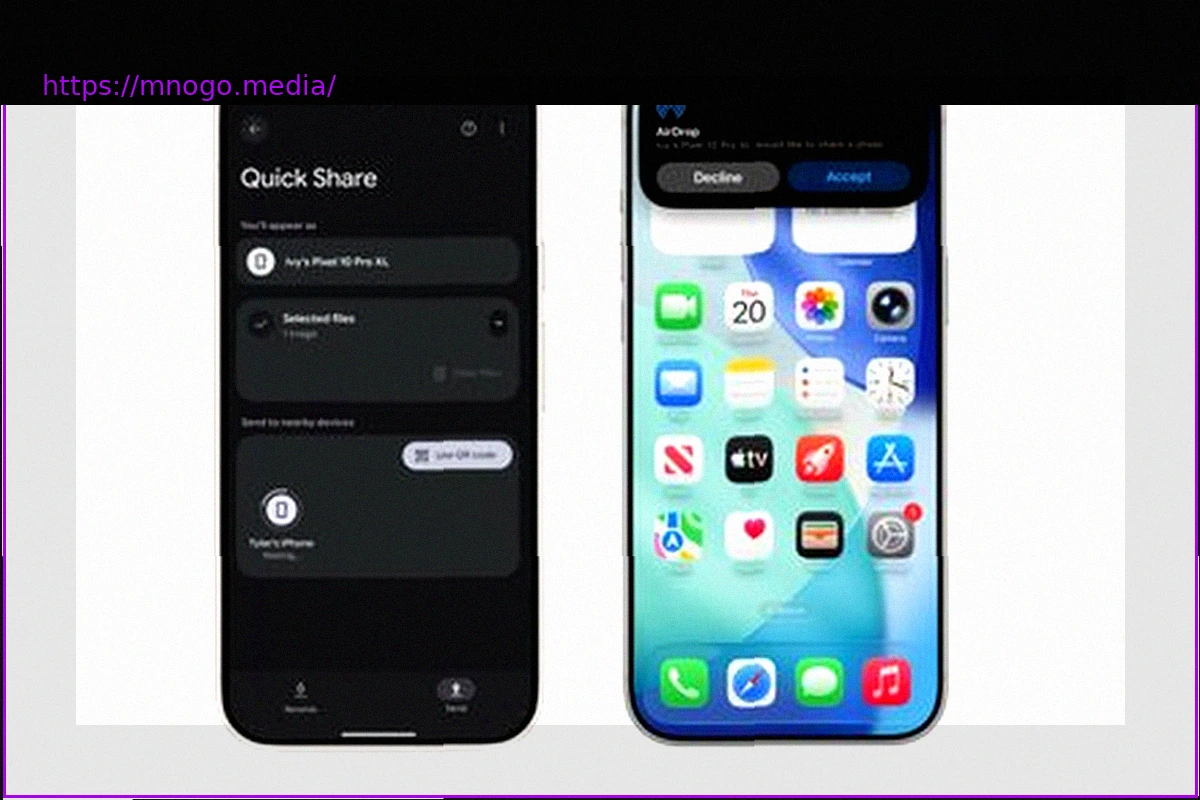 Preview Утечка Android: Новый инструмент Google для передачи файлов по касанию