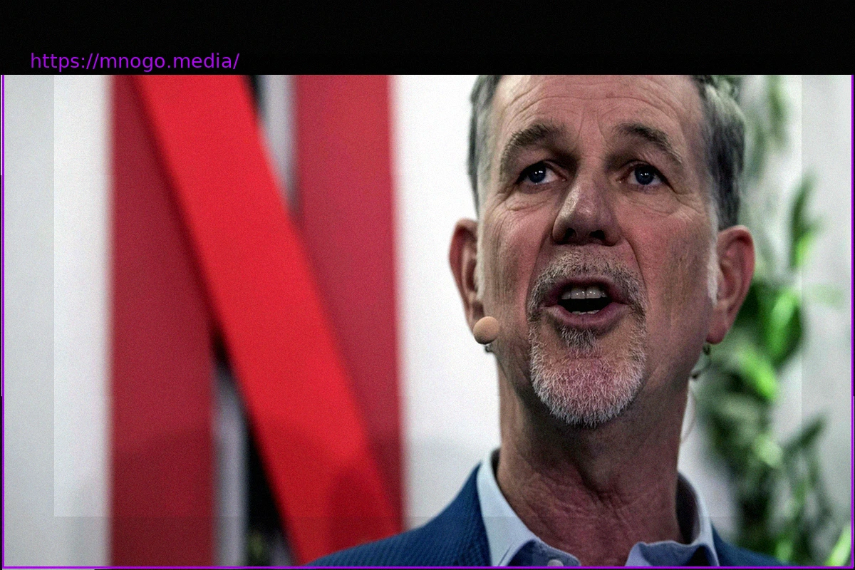 Preview Netflix Co-Founder Reed Hastings Steps Down After 29 Years; Stock Declines