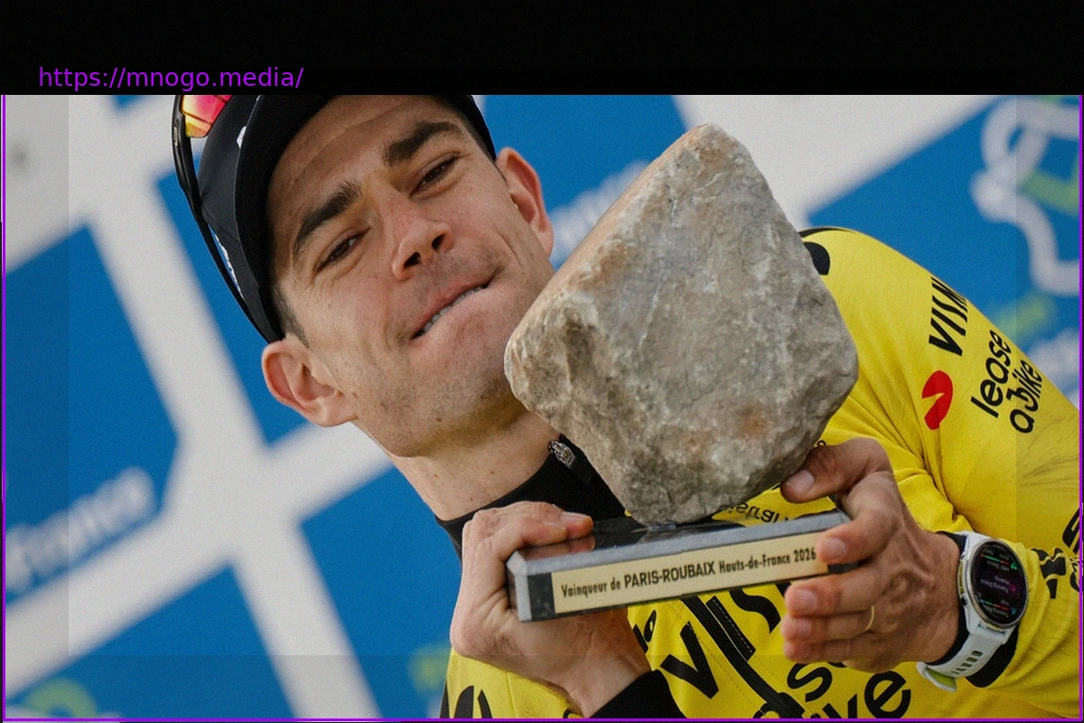 Preview Wout van Aert’s Triumph: Brains Over Cobblestones
