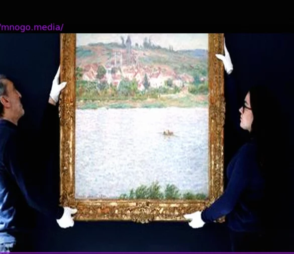 Claude Monet’s «Vétheuil, effet du matin» Sells for Record Price in France