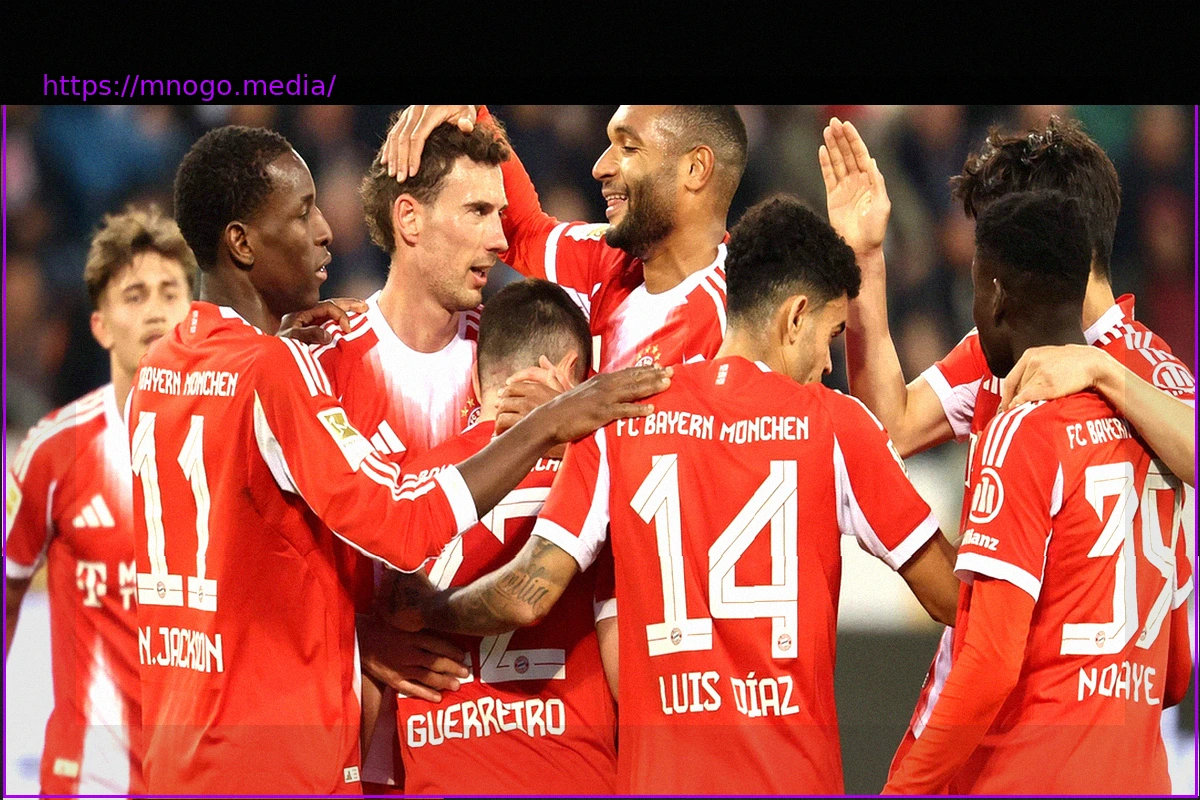 Preview FC Bayern Shatters Goal Record: A Joyful Victory